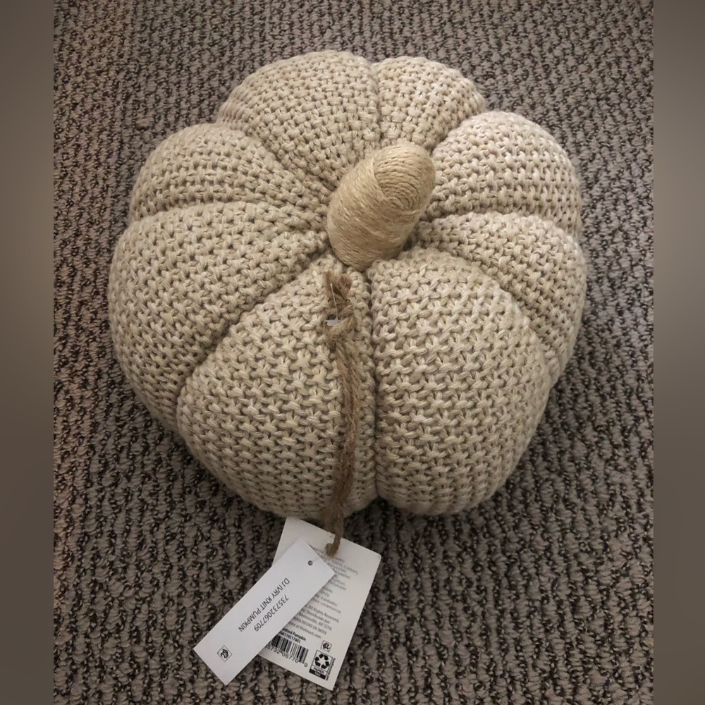 PUMPKIN Knitted Plush Decor